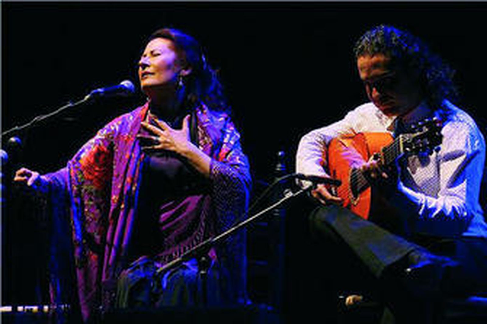 Antonia Contreras y Chaparro de Málaga , en directo el pasado 12 de marzo.