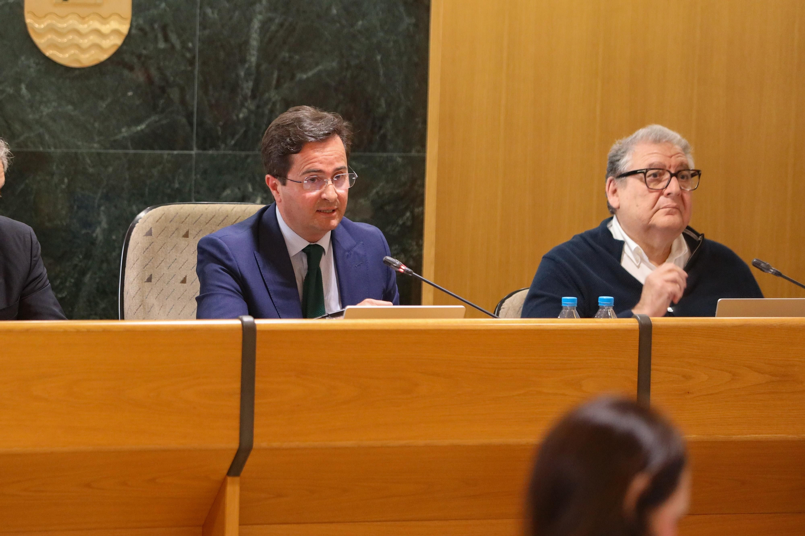 Góngora, durante el Pleno de liquidación del presupuesto 2022.