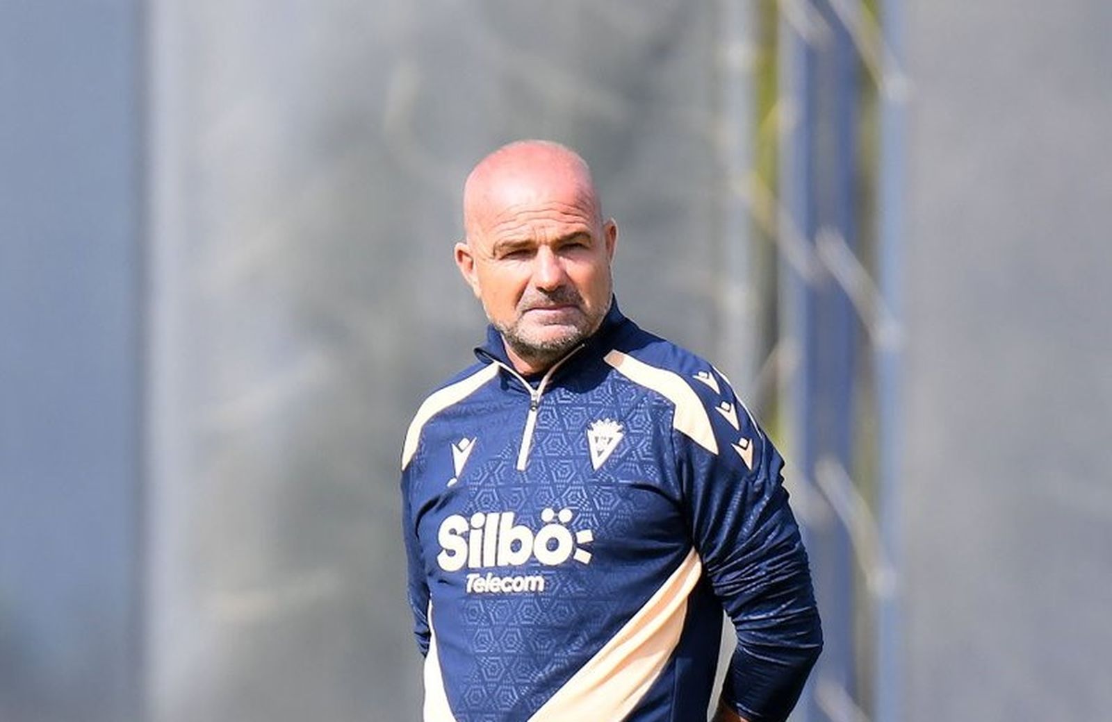 El entrenador del Cádiz, Paco López.