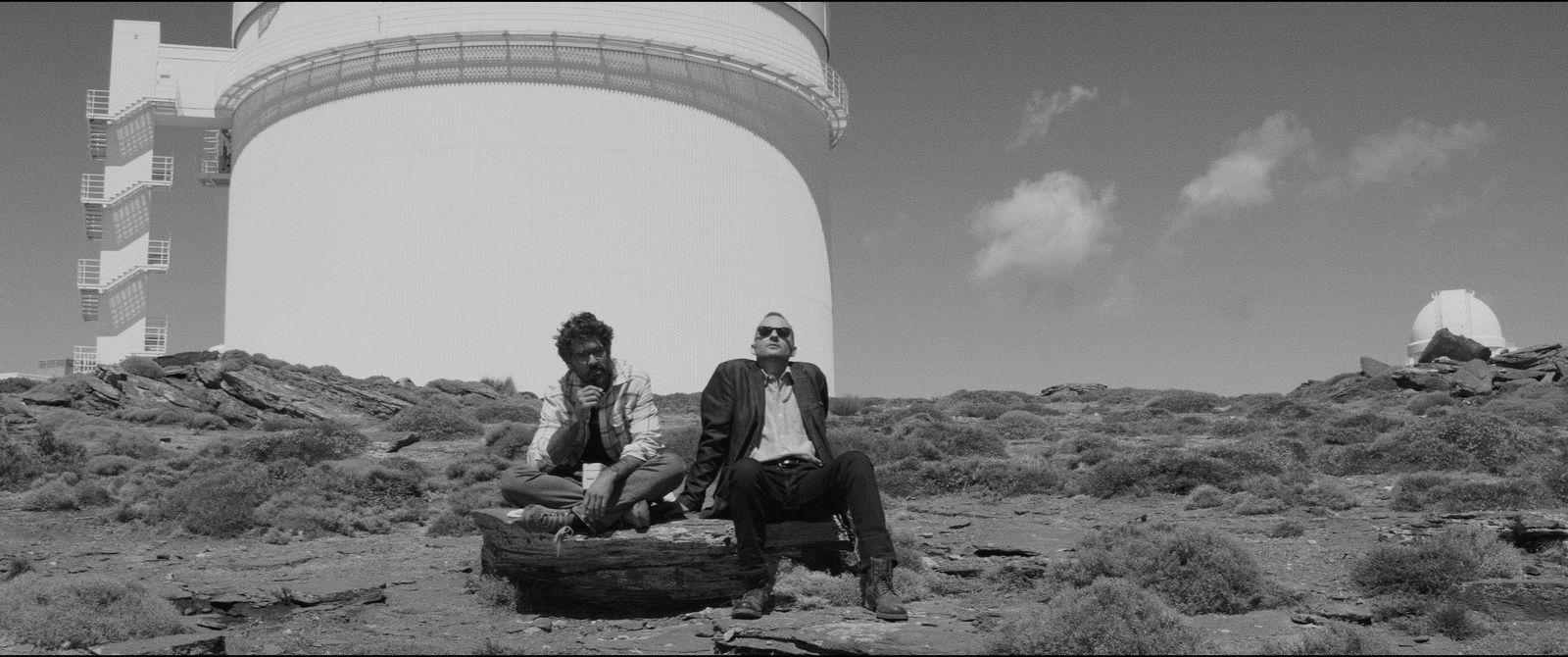 Escena de ‘La zona vacía’ rodada en el entorno del Observatorio Astronómico de Calar Alto.