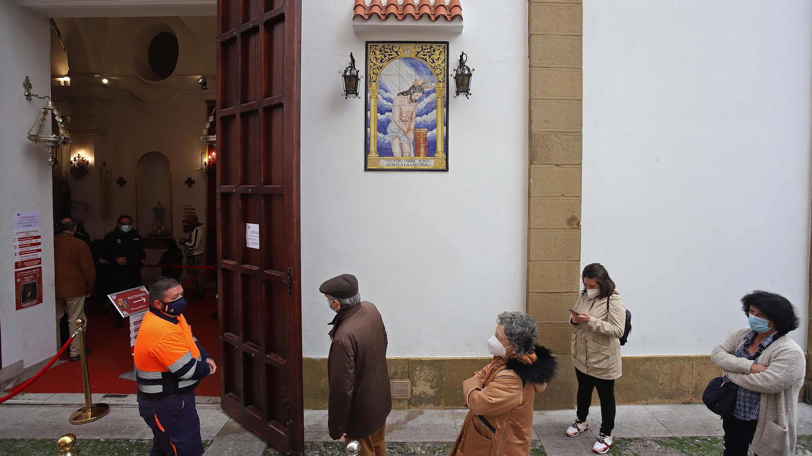 Fotos del Lunes Santo en Algeciras: La Columna