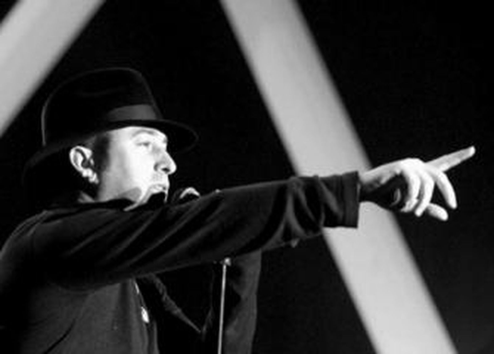 José Luis Figuereo Franco, El Barrio, en una de sus últimas actuaciones en Granada.