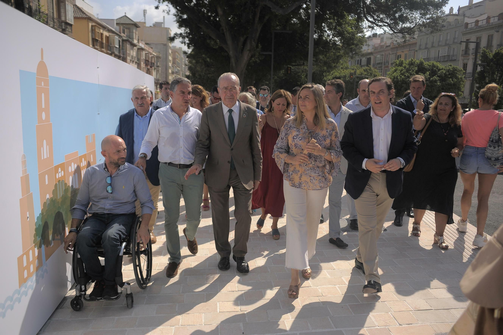 Fotos de la inauguración de los trabajos de reurbanización de la Alameda Fotos de la inauguración de los trabajos de reurbanización de la Alameda