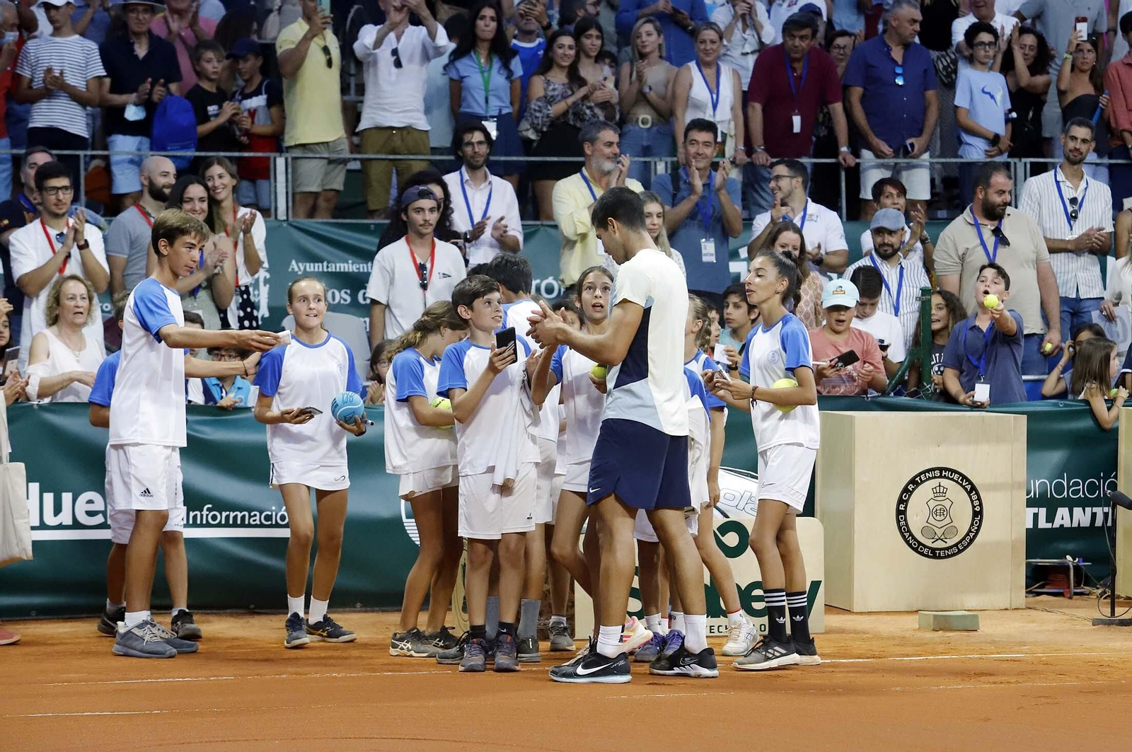 Imágenes de la final de la 97 Copa del Rey de Tenis entre Carlos Alcaraz y Davidovich