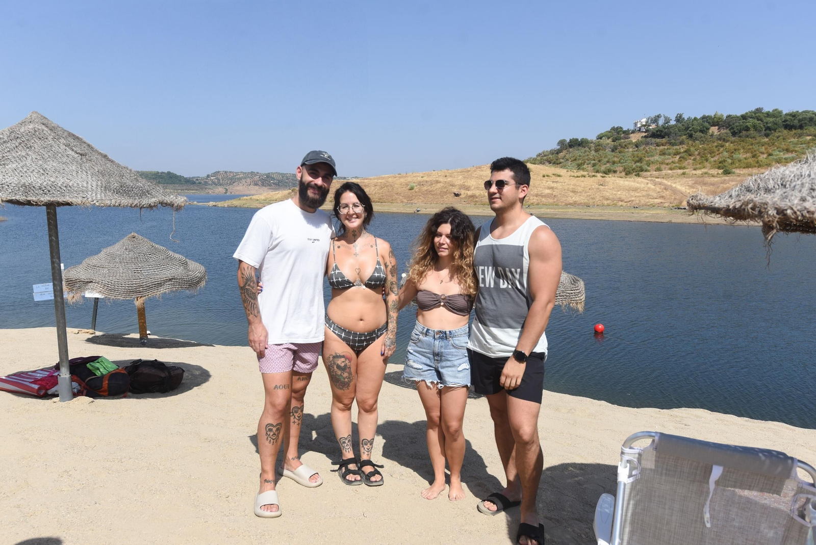 Un día en la playa de La Breña en Córdoba
