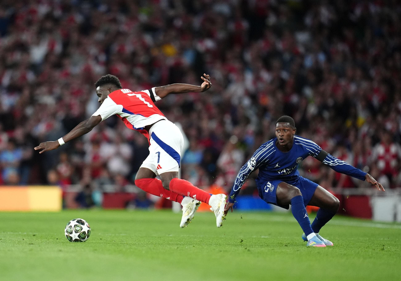 Las mejores fotos del Arsenal - PSG