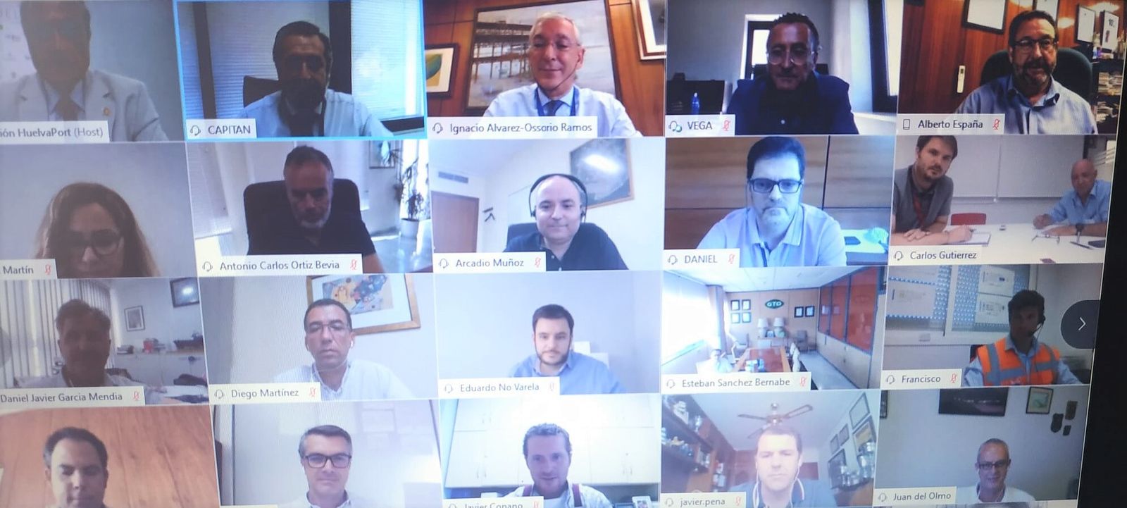 Asamblea general de HuelvaPort.