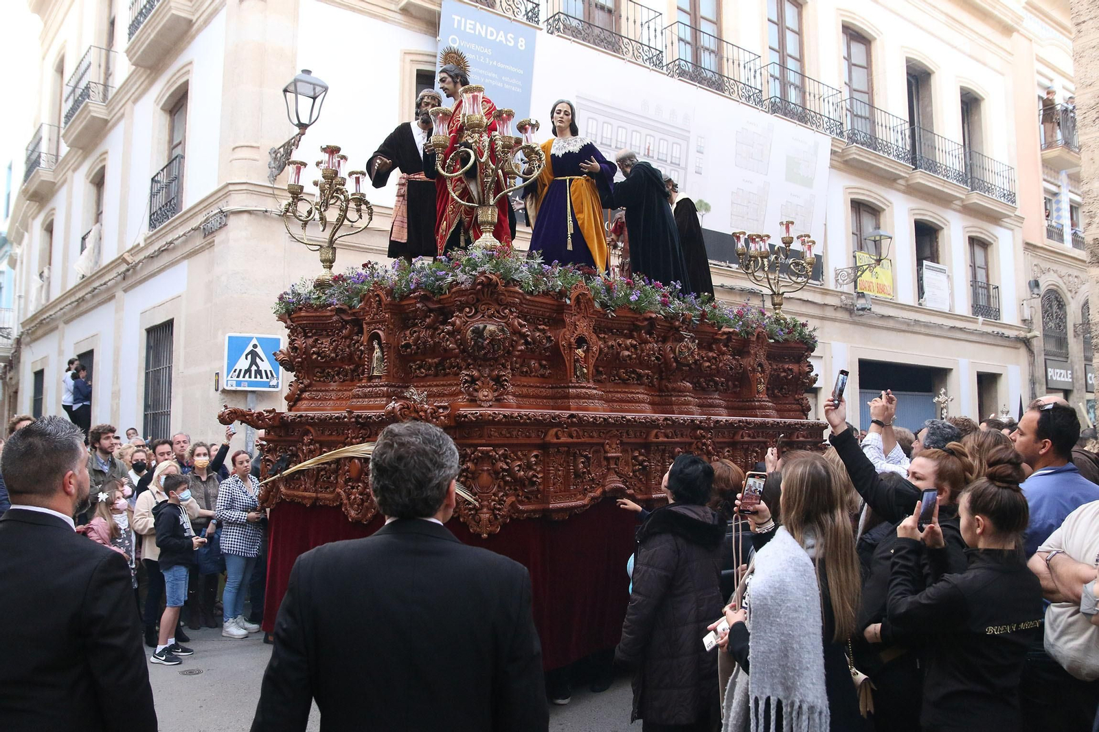 La procesión de Soledad de Almería, en imágenes