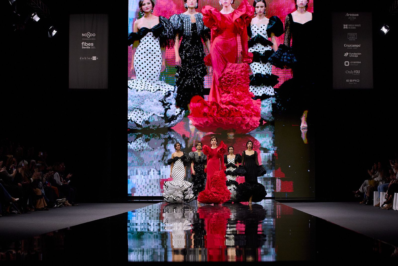 El desfile de Huelva, flamencos por naturaleza en Simof 2026, todas las fotos