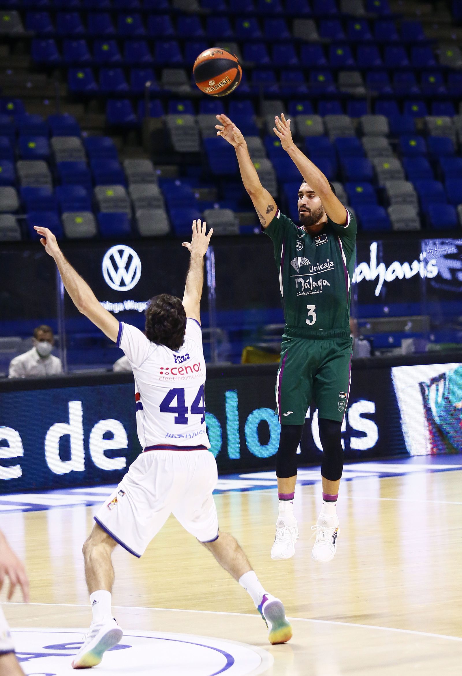 El Unicaja-Obradoiro, en fotos