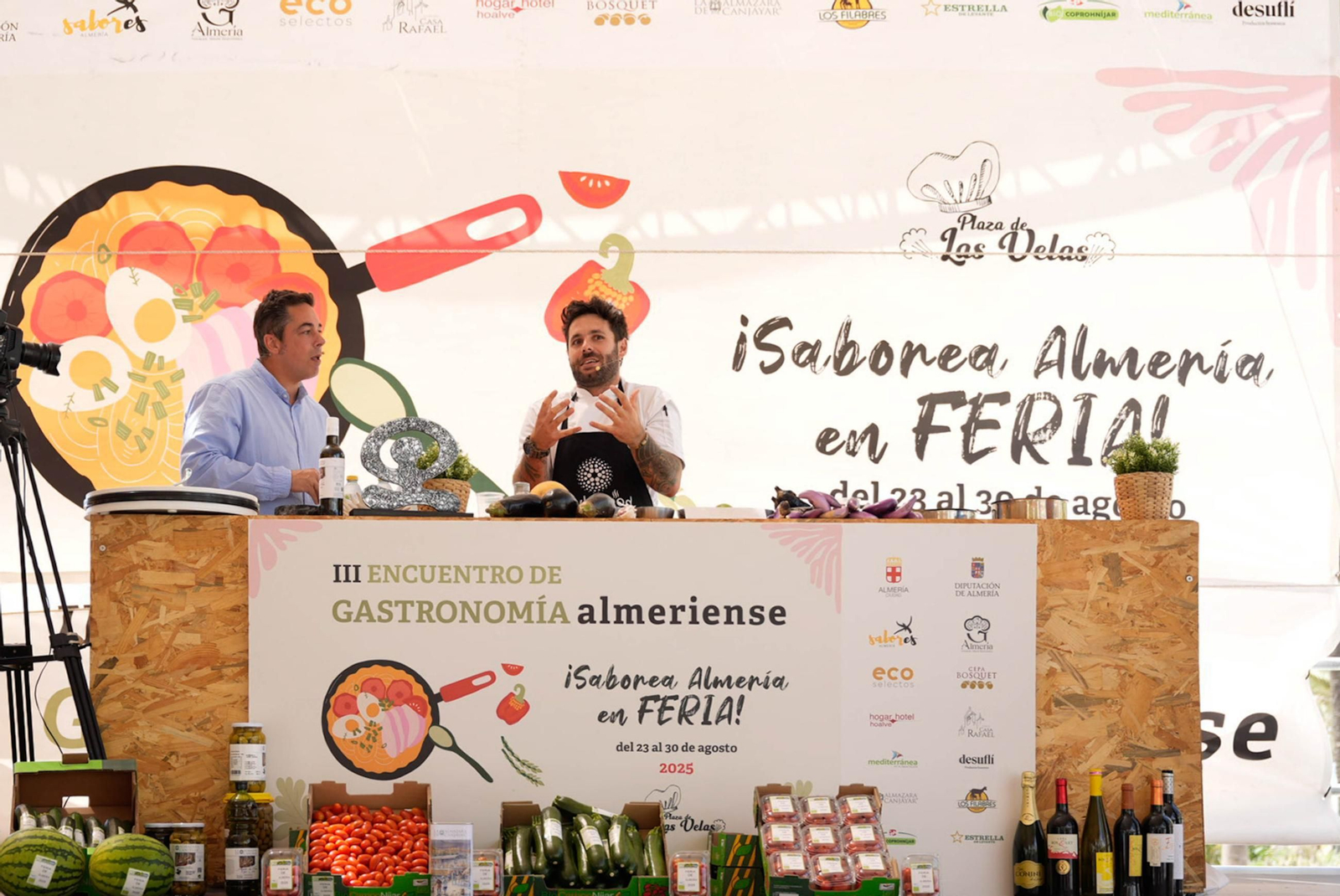 Las mejores imágenes de los showcookings del Obrador Las Pitas y Bosco Benítez