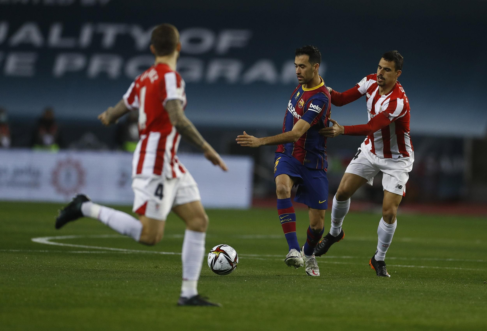 Las imágenes de la final de la Supercopa en Sevilla