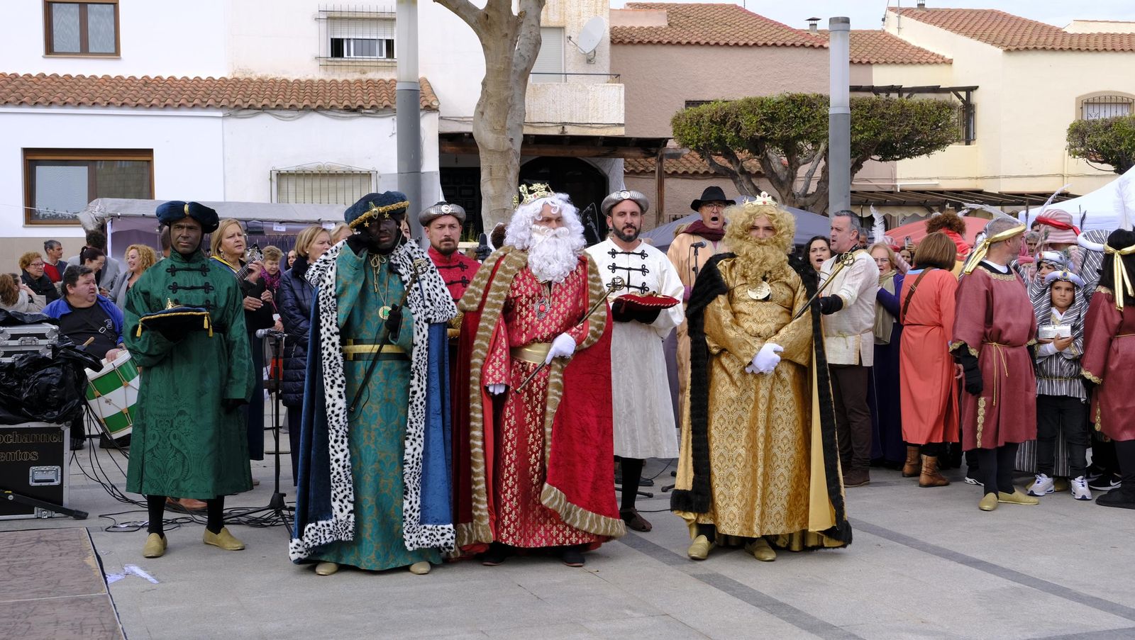 El Auto de los Reyes Magos de Los Gallardos, en imágenes