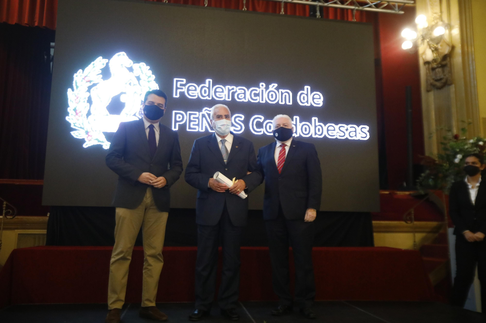 La entrega de los Potros de la Federación de Peñas Cordobesas, en fotografías