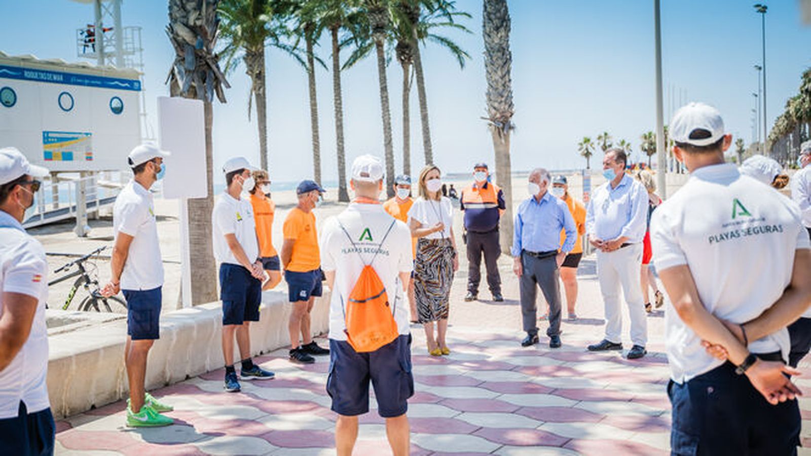 Roquetas de Mar acumuló una de cada tres incidencias de los auxiliares de playas este verano