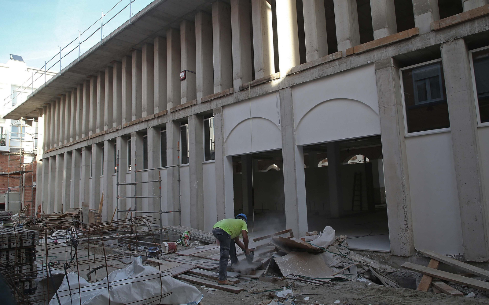 Fotos de la visita al nuevo mercado de la Concepción en La Línea Fotos de la visita al nuevo mercado de la Concepción en La Línea
