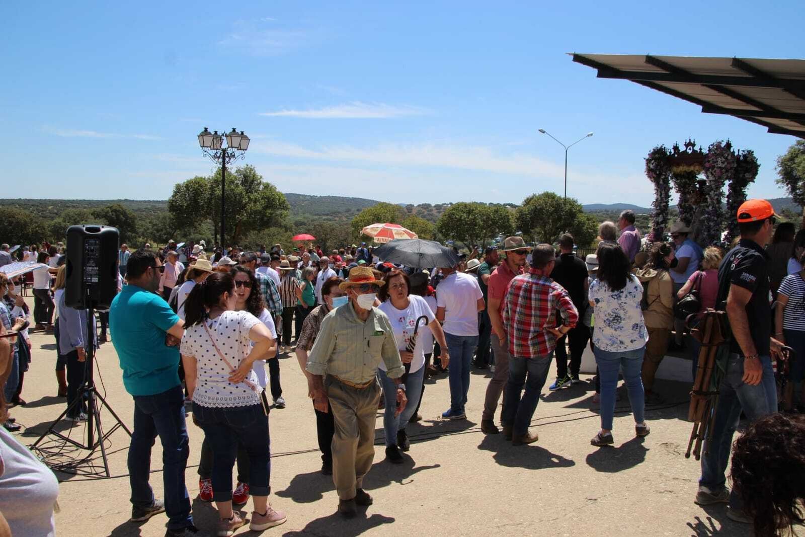 La romería de la Virgen de la Antigua de Hinojosa del Duque, en fotografías