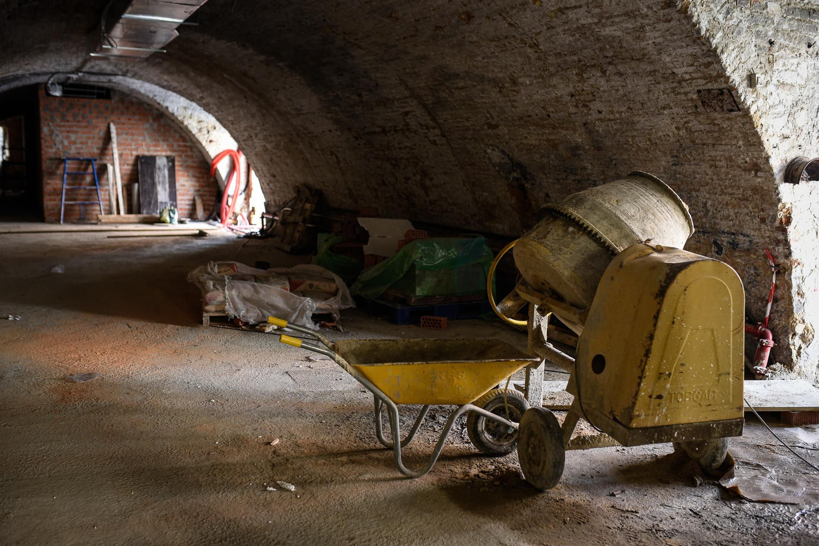 Imágenes de la restauración del edificio de Santa Fe