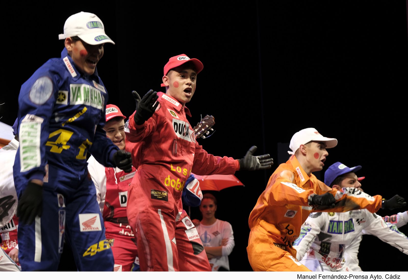 La chirigota 'Los de la parrilla'.