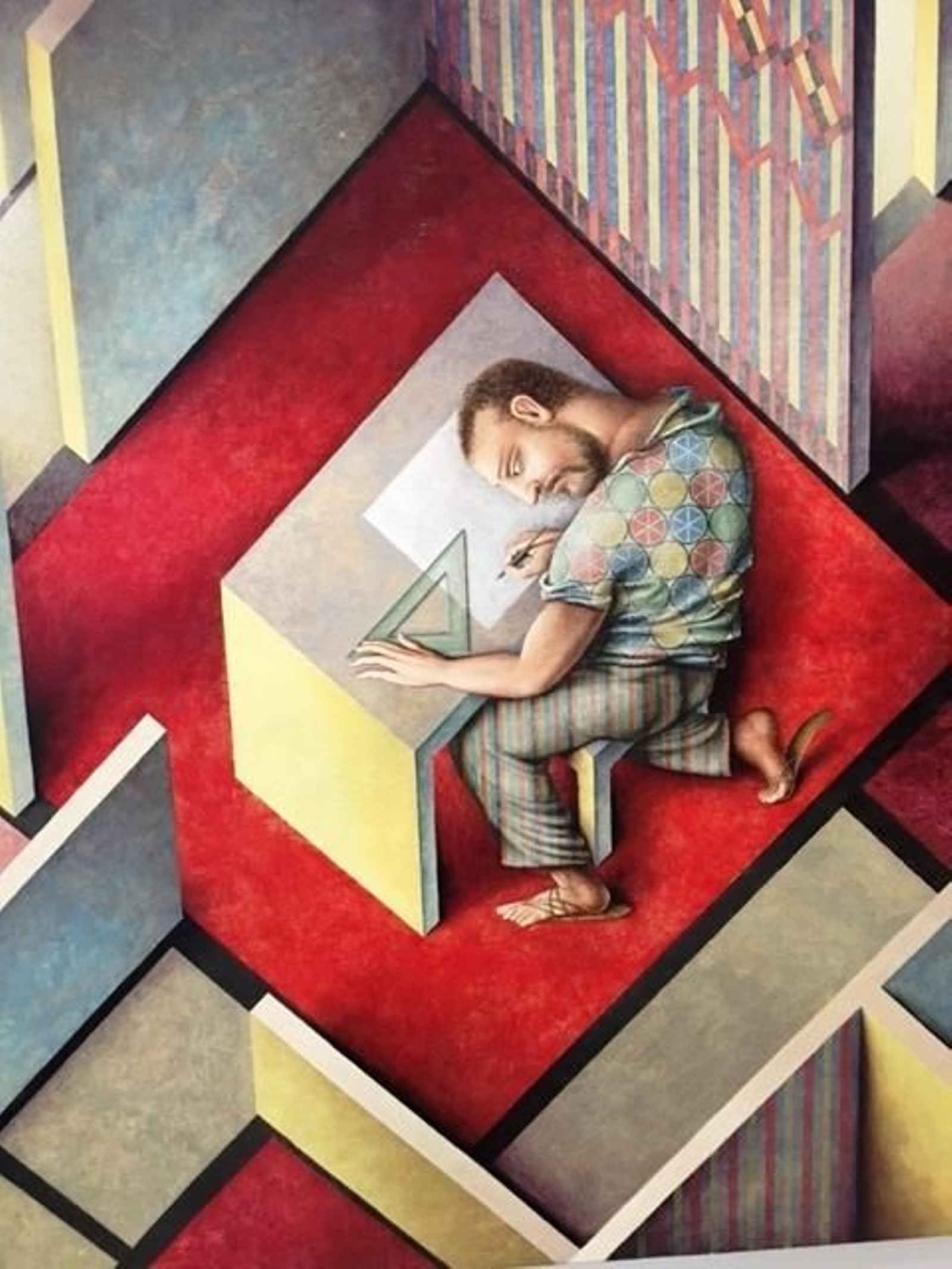 Una ilustración de Pérez Villalta. Una ilustración de Pérez Villalta.