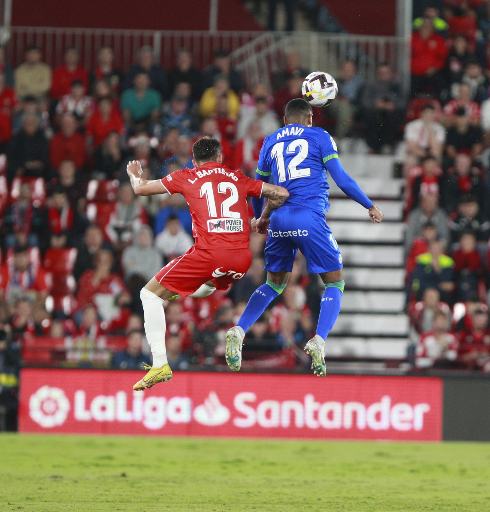 Imágenes del partido de fútbol U.D. Almería-Getafe C.F.