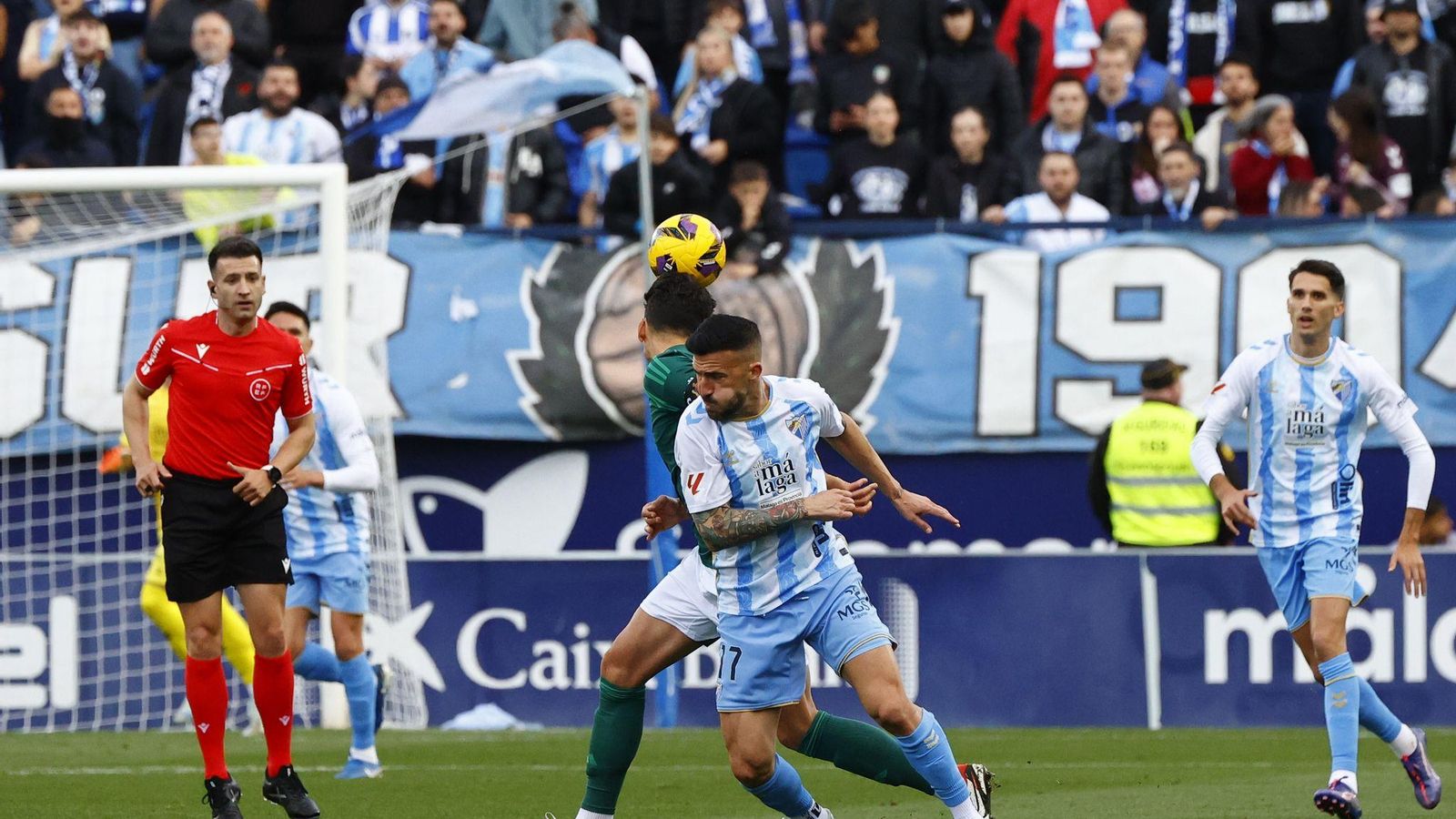El Málaga CF-Racing de Ferrol, en fotos