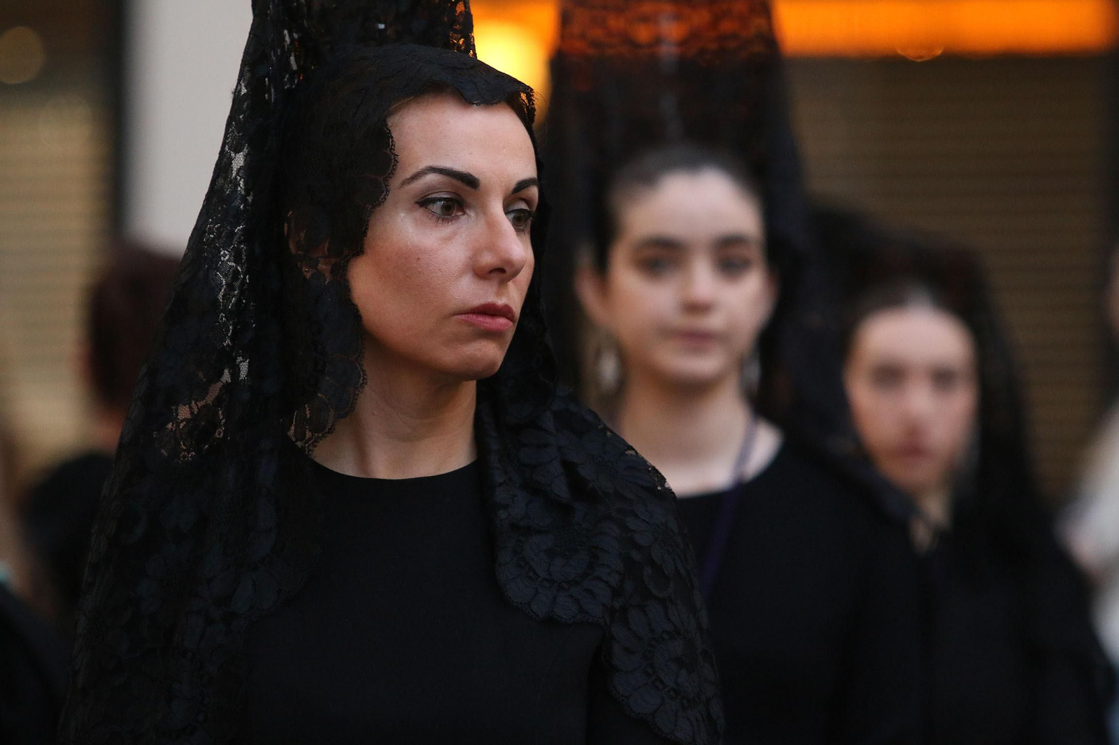 La procesión de Soledad de Almería, en imágenes