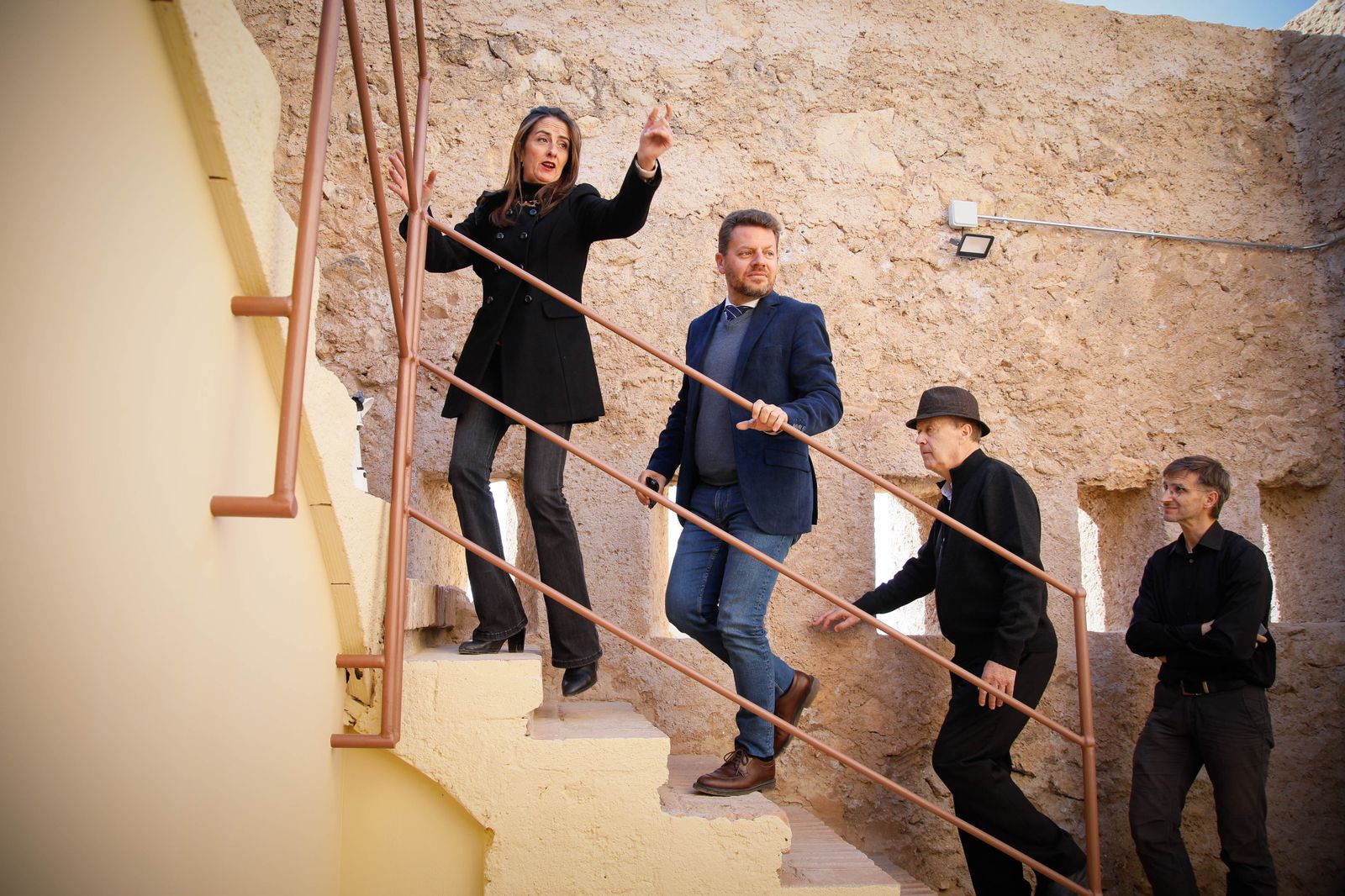 Las imágenes de la restauración de la Muralla de San Cristóbal