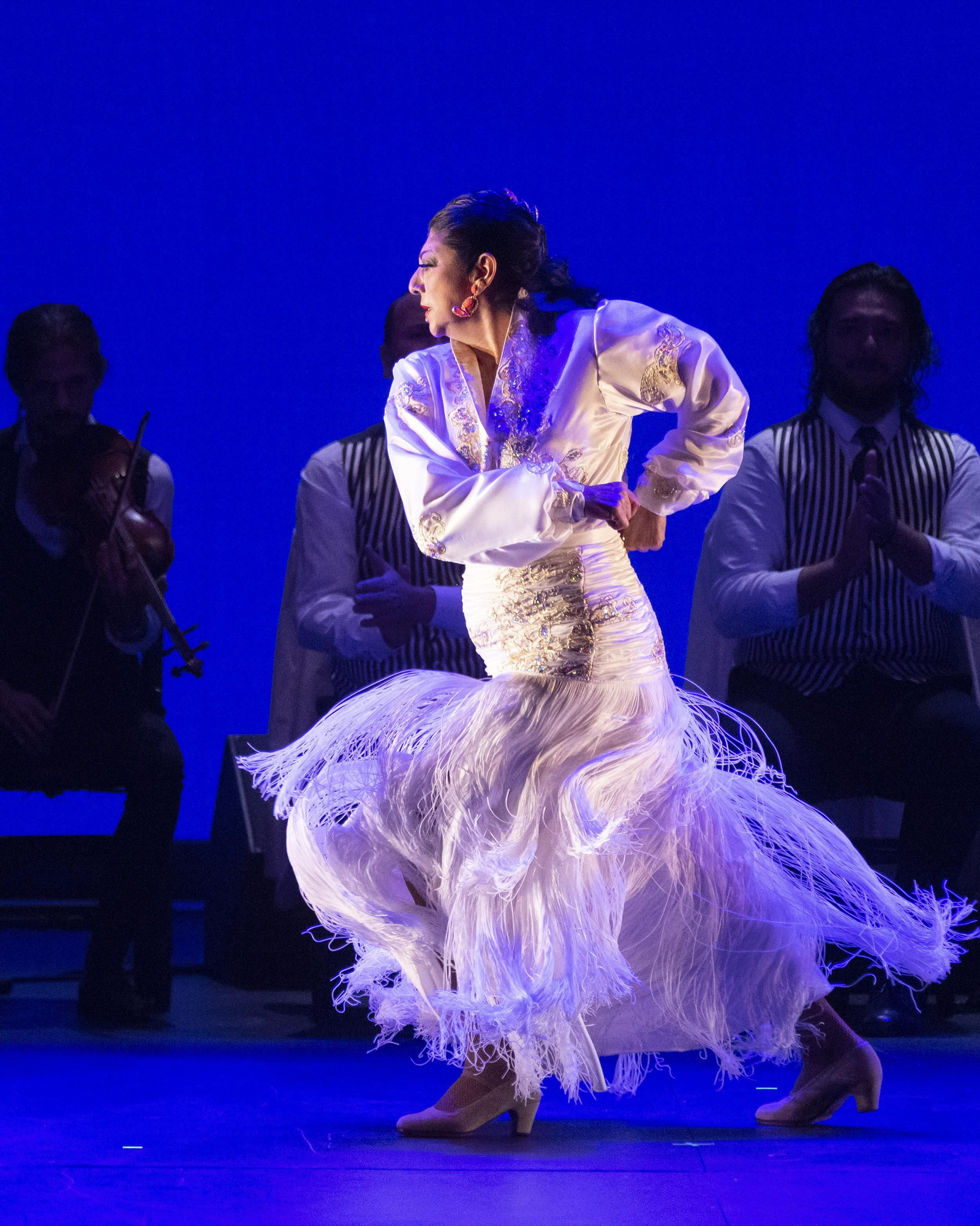 Manuela Carrasco en la Bienal de Sevilla