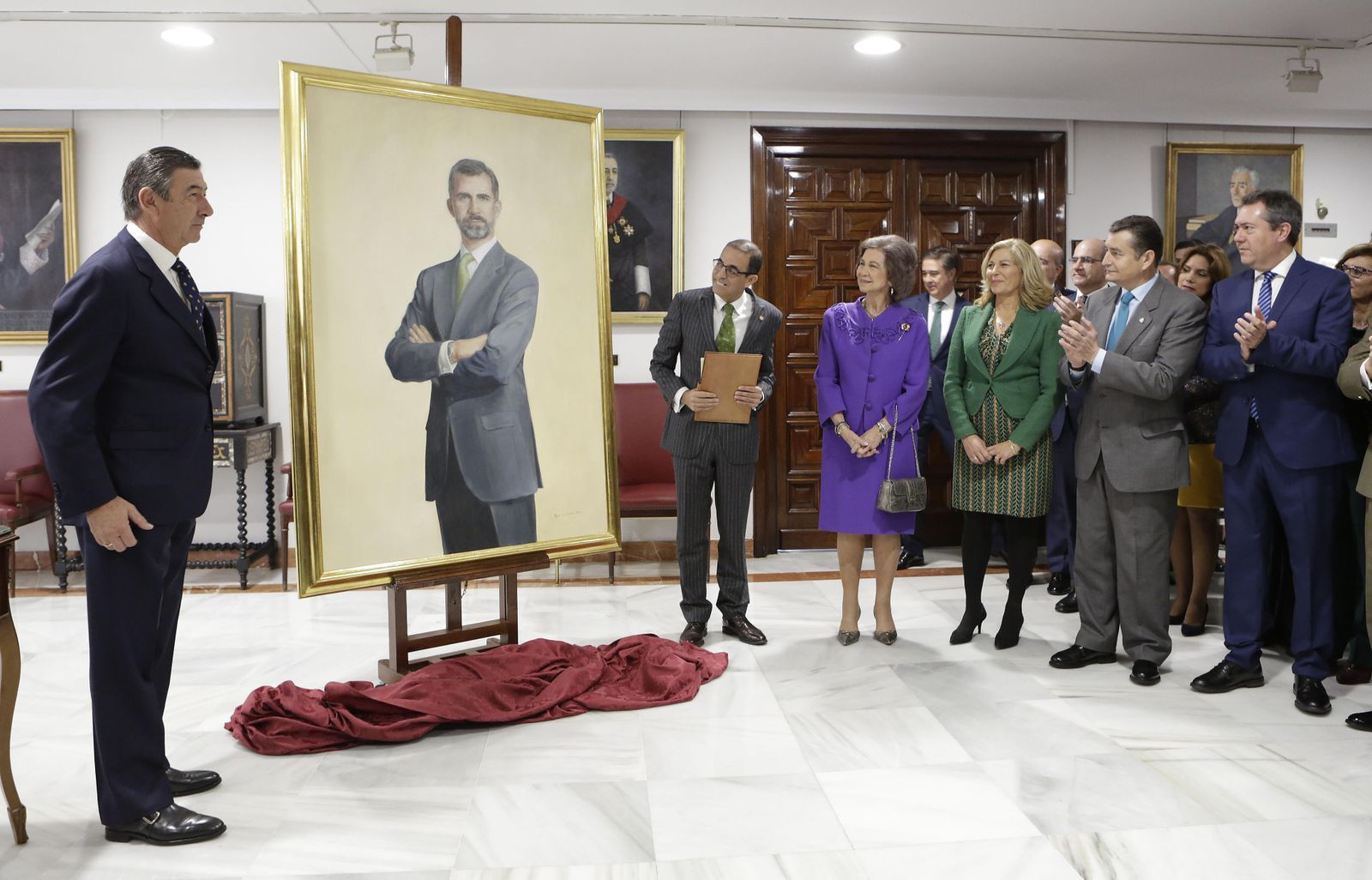 La Reina Sofía, en la entrega del I Premio Carrillo Salcedo