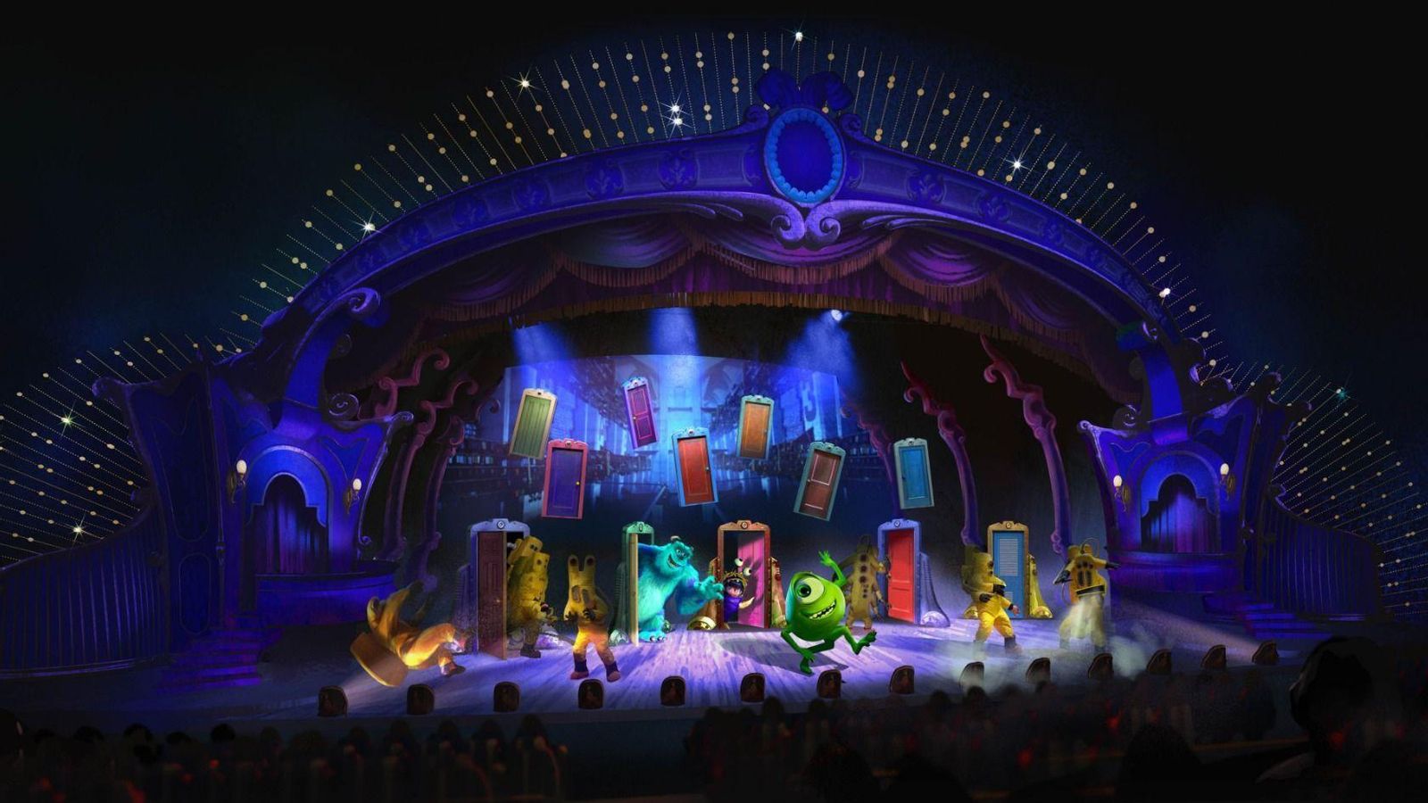 El espectáculo de Pixar en Disneyland Paris