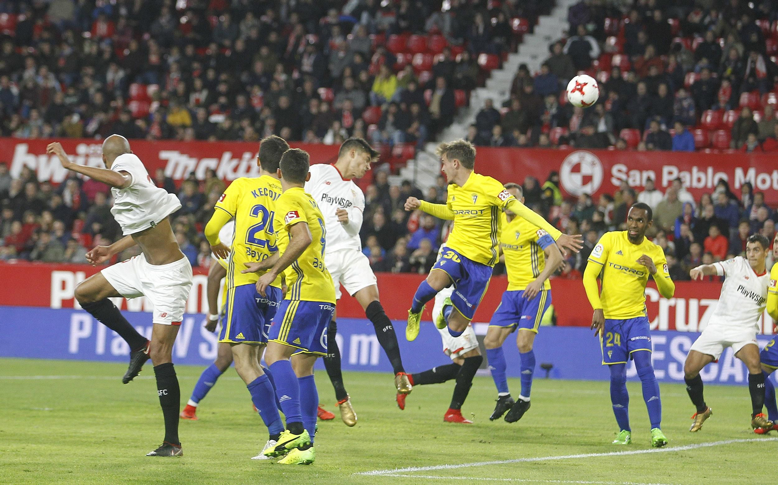 Las imágenes del Sevilla-Cádiz