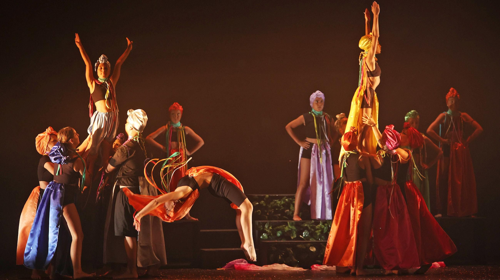 'África' el espectáculo de fin de curso de las Hermanas Sanchez en Jerez