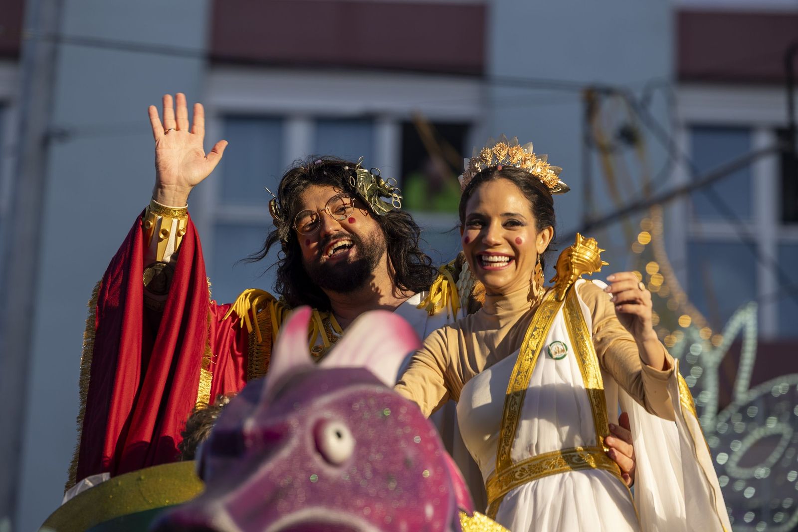 Las mejores imágenes de la Cabalgata del Carnaval de Cádiz 2026