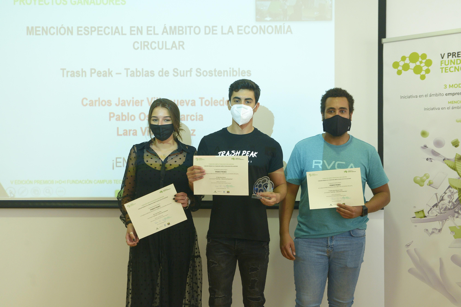 Entrega de premios I+D+i Fundación campus tecnológico de Algeciras