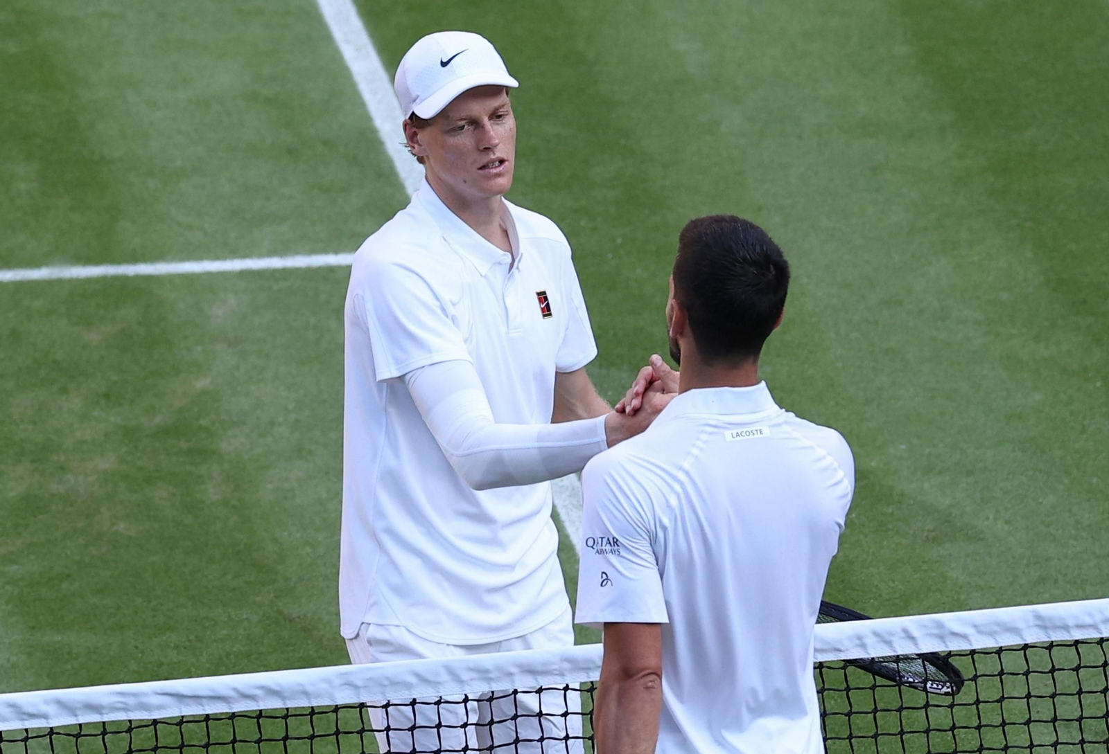 Las mejores imágenes del Sinner - Djokovic Las mejores imágenes del Sinner - Djokovic