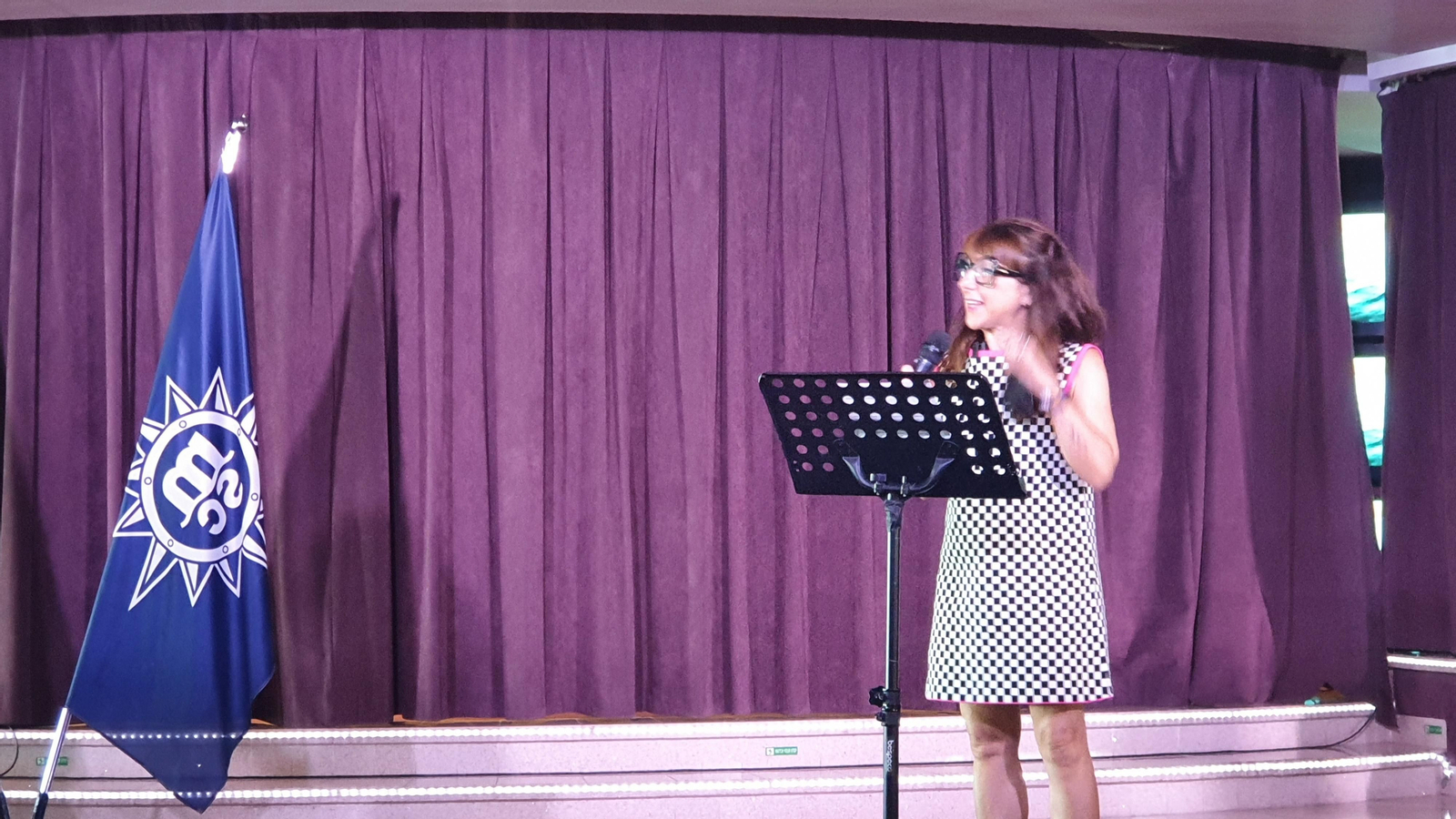 Imágenes del acto de inauguración de la nueva ruta del MSC Orchestra con parada en Cádiz