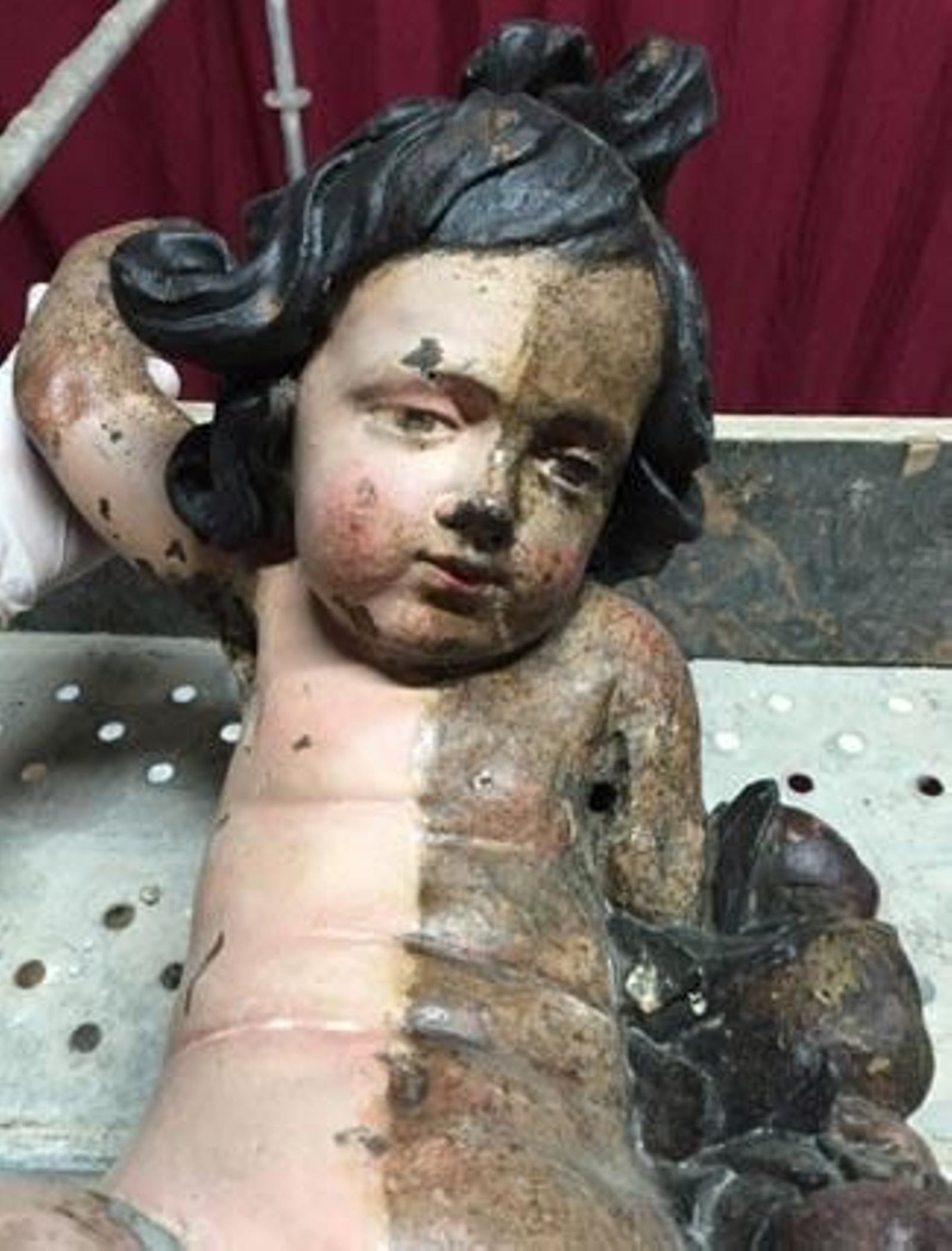 Otro detalle de limpieza.

Foto: Carlos Roncero