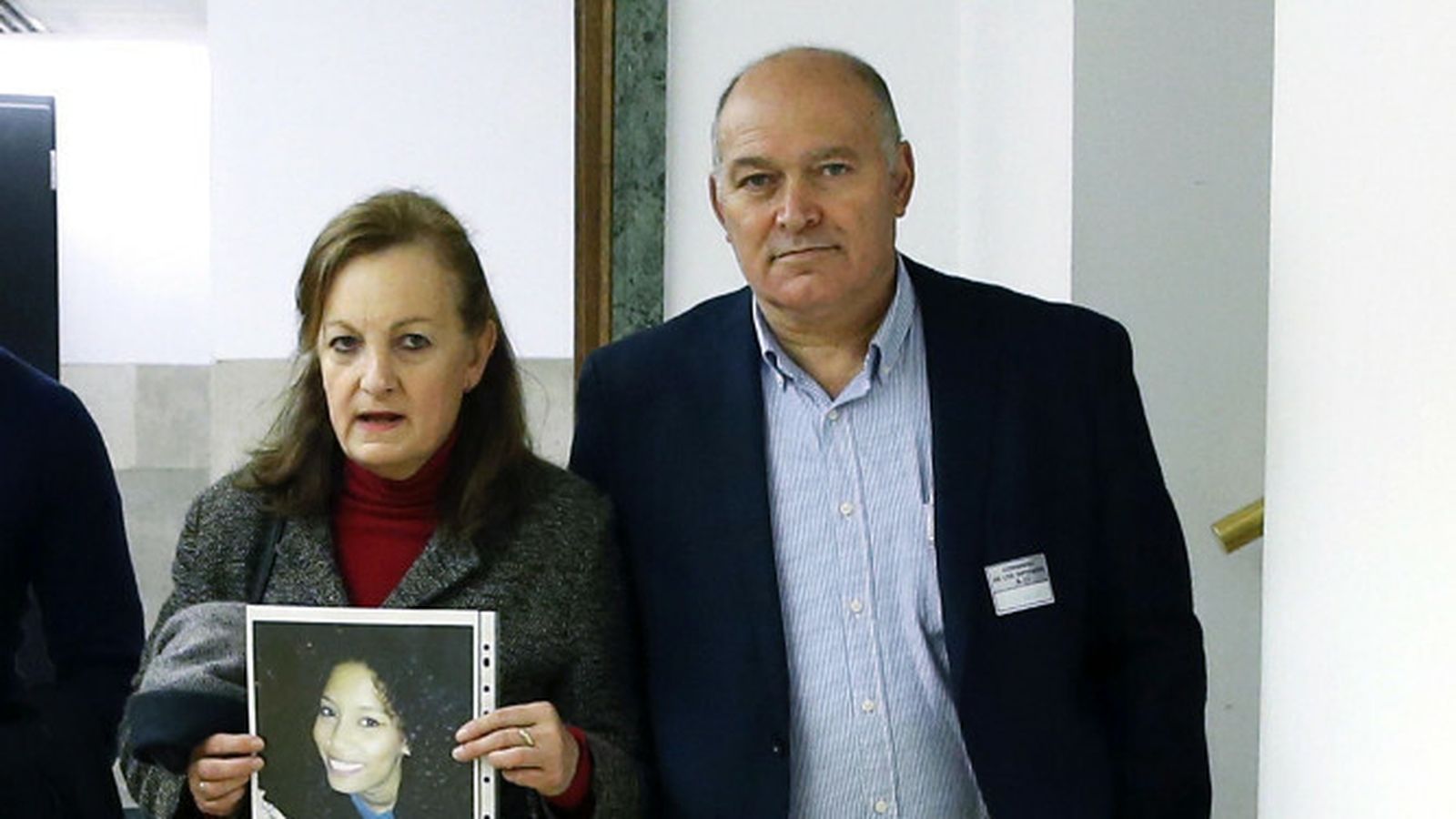 Los padres adoptivos de Maloma, José y Mari Carmen.