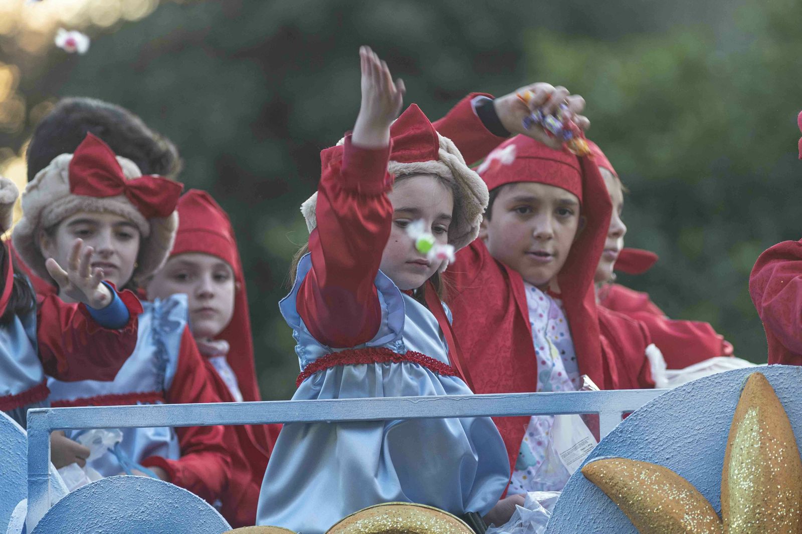 La Cabalgata de los Reyes Magos de Sevilla, en imágenes