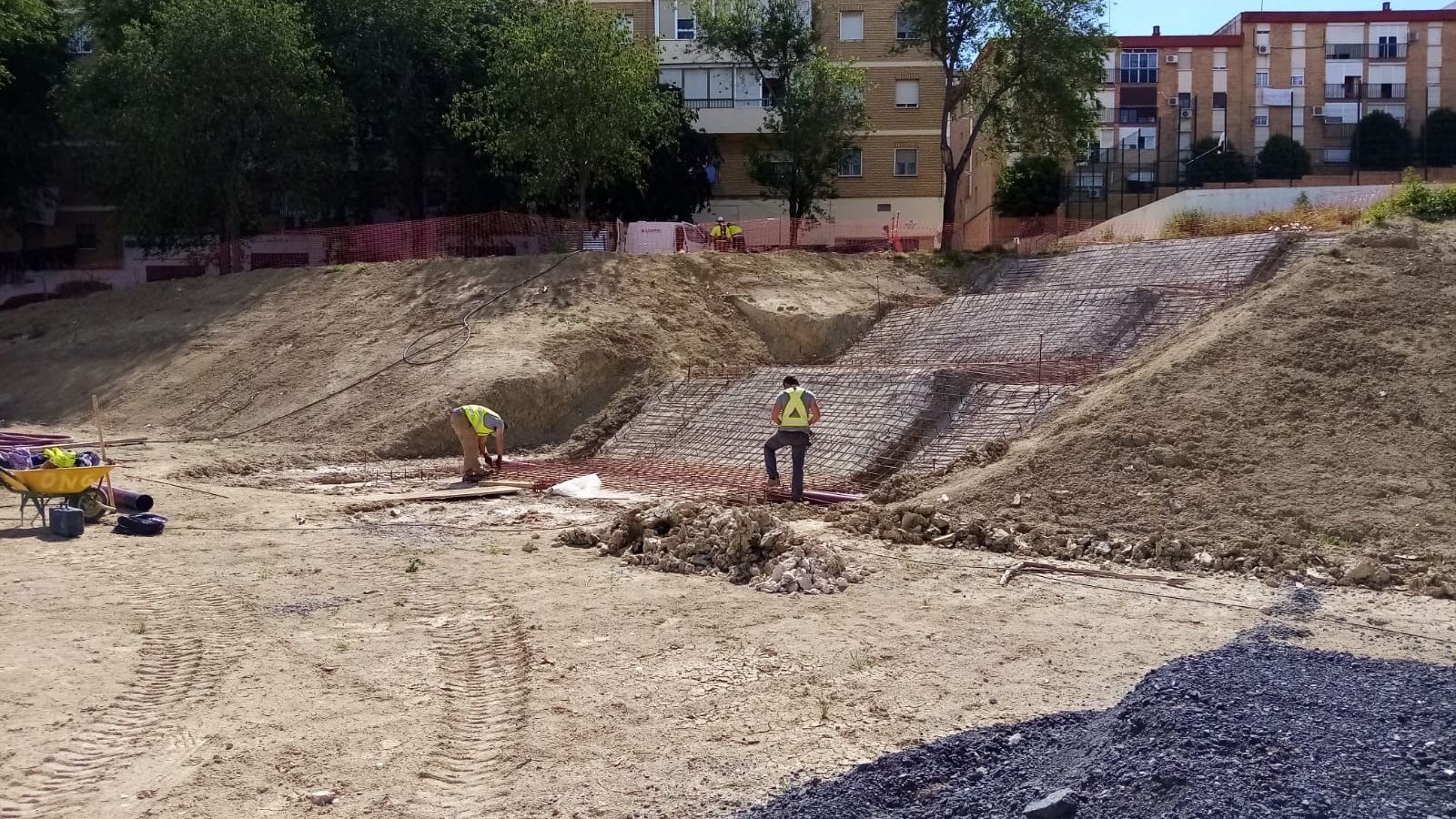 Las obras se han reanudado tras el parón por el estado de alarma.