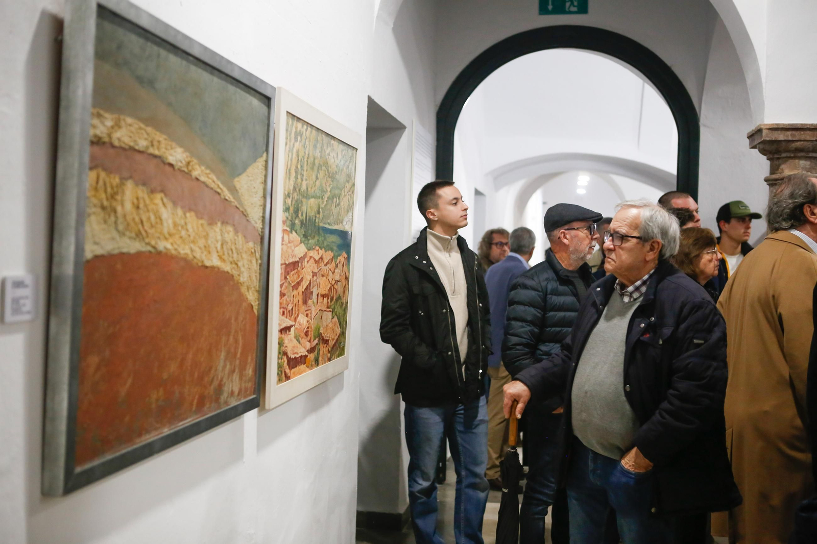 Las fotos de la inauguración de la exposición por el 50 aniversario de Tria 75