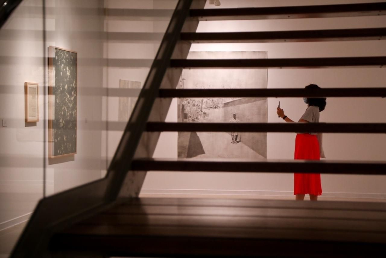 Exposición de Sebastián Navas en las salas de La Coracha. Exposición de Sebastián Navas en las salas de La Coracha.