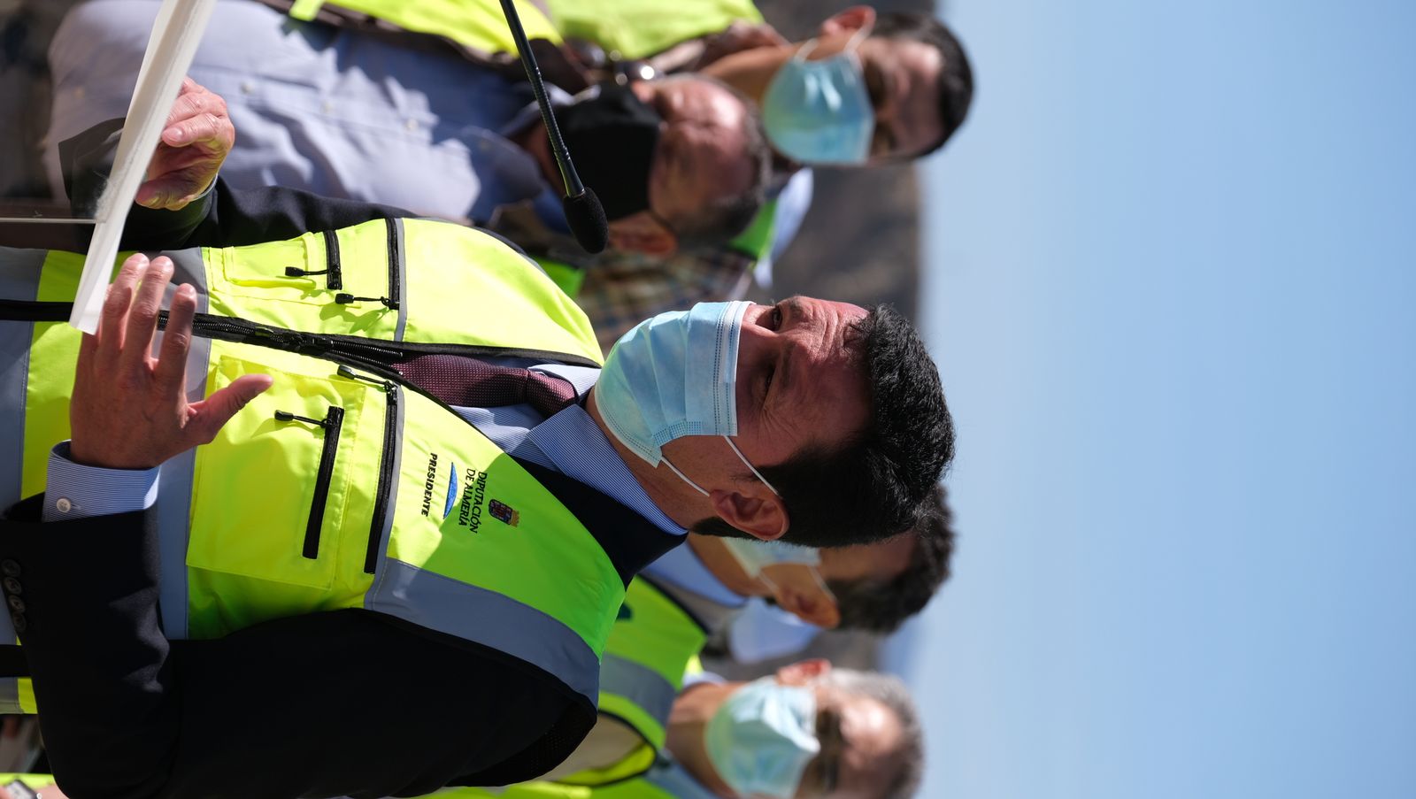 Fotogalería visita Consejera de Fomento a las obras de la Autovía del Almanzora