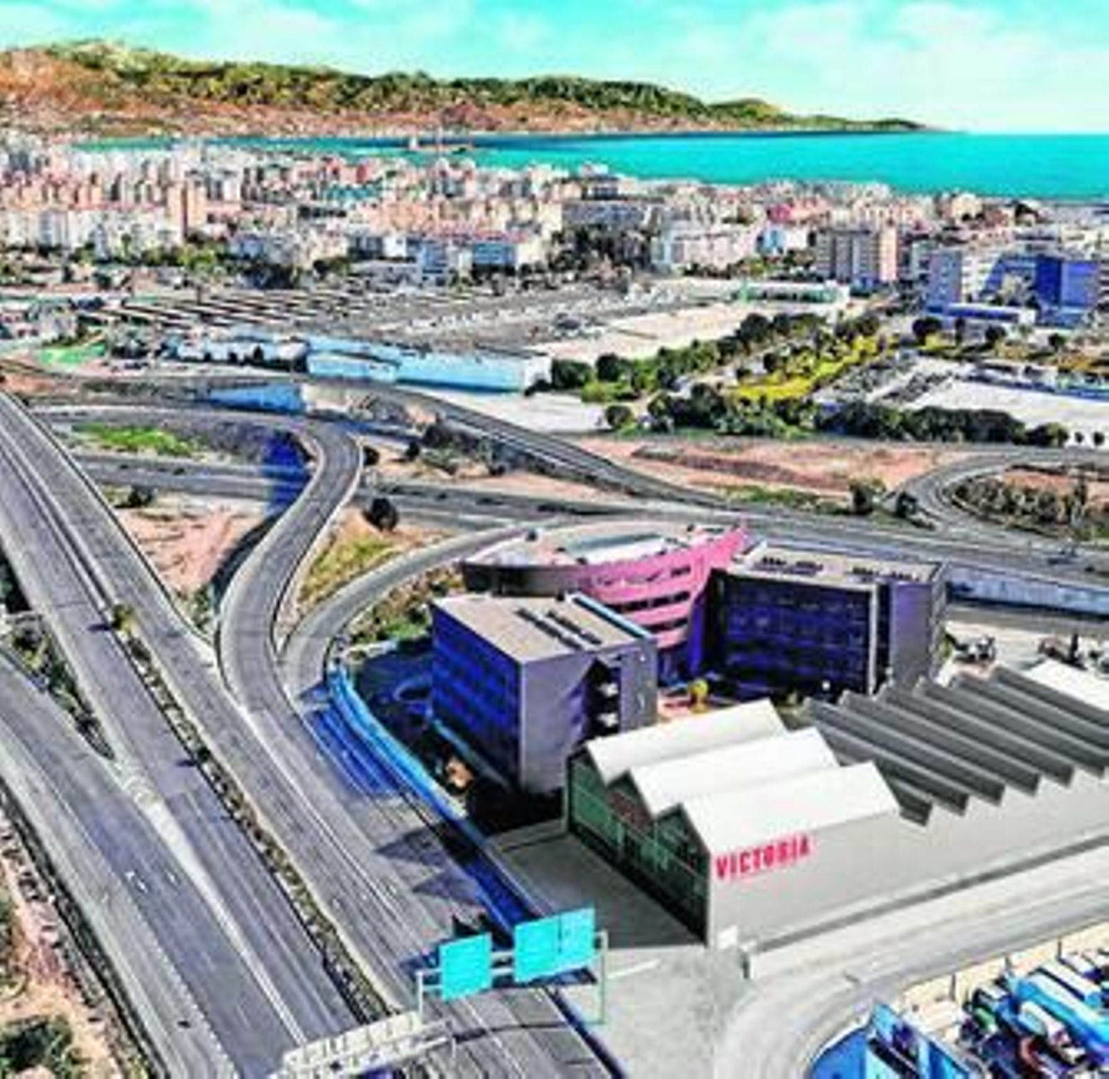 Imágenes de la futura fábrica de cerveza Victoria.