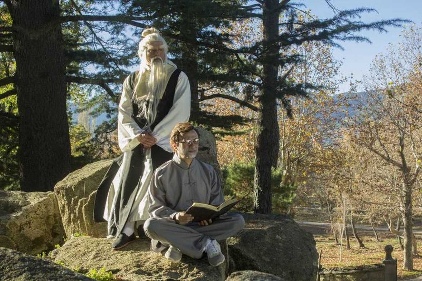 José Mota con un bucólico Mariano Rajoy para convencer a los chinos.