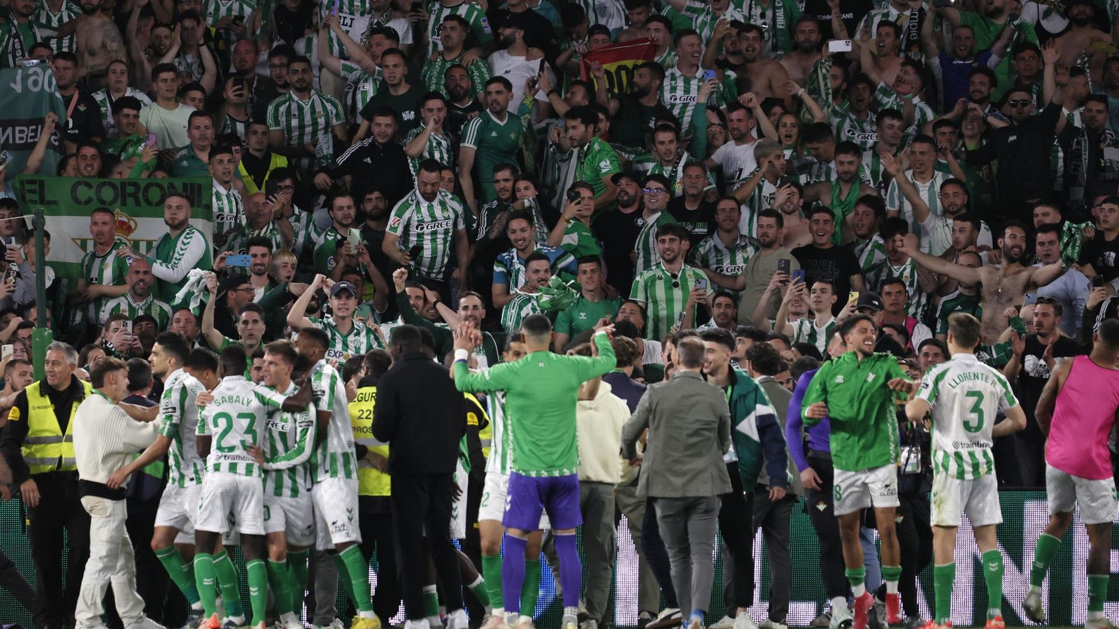 Las imágenes del Betis - Sevilla