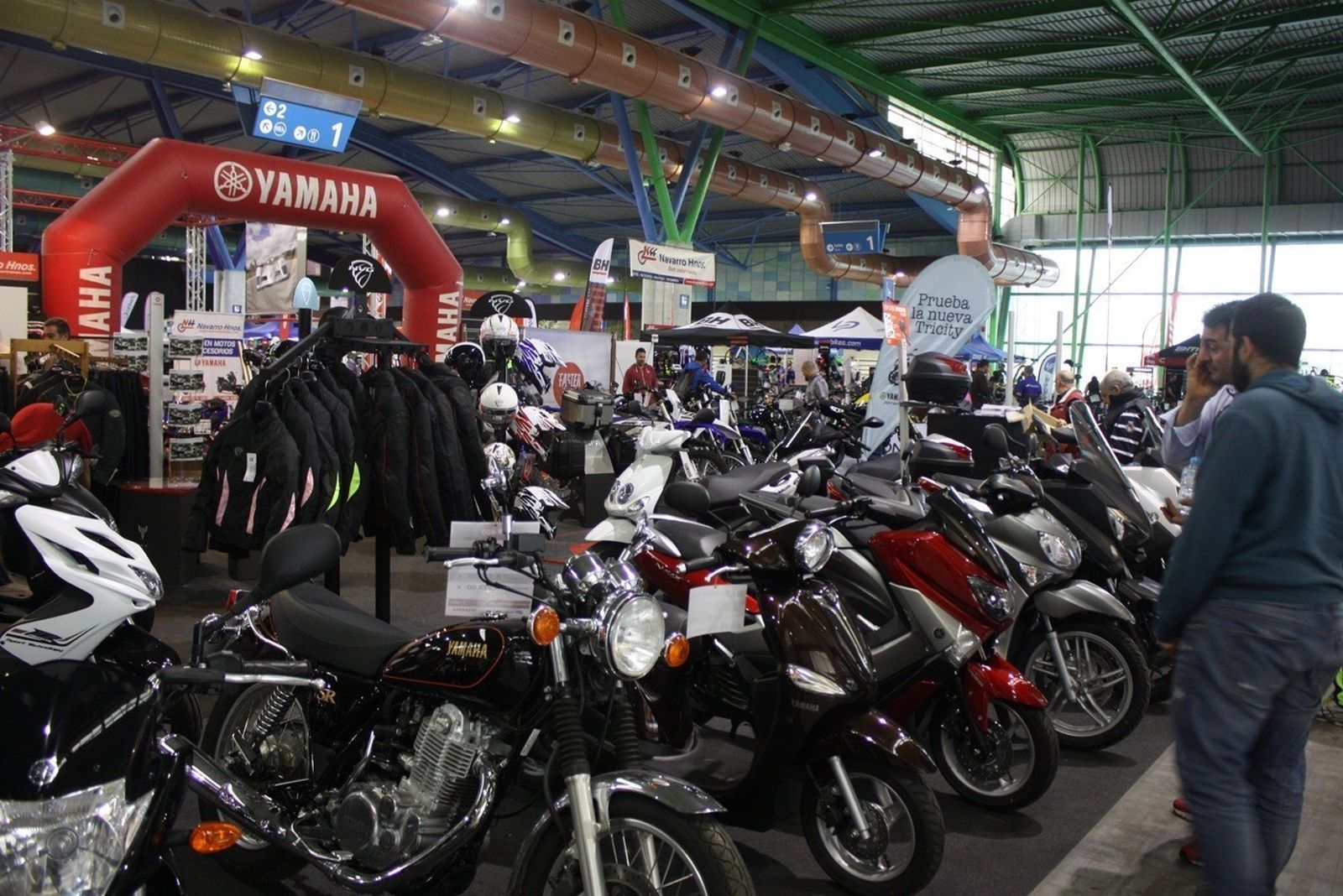 Uno de los expositores.