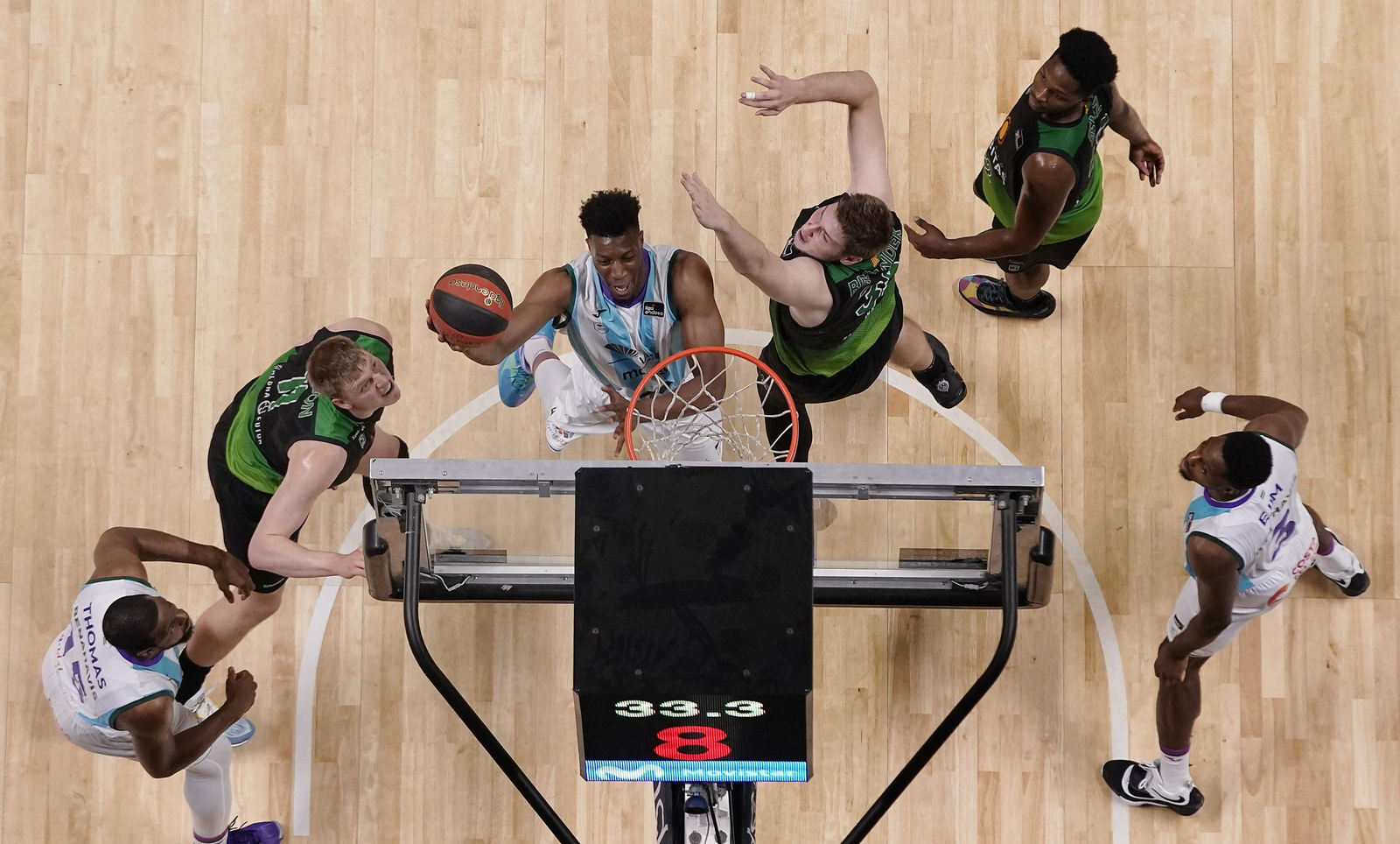 Yankuba Sima, ante el Joventut.