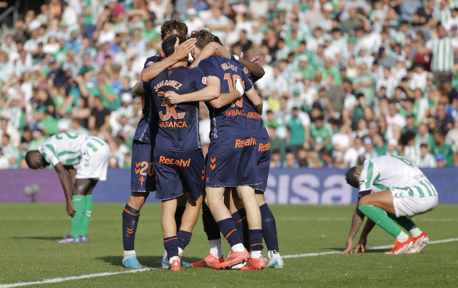 Las fotos del Betis - Celta